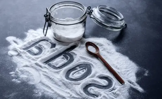 Apply a mixture of baking soda and water