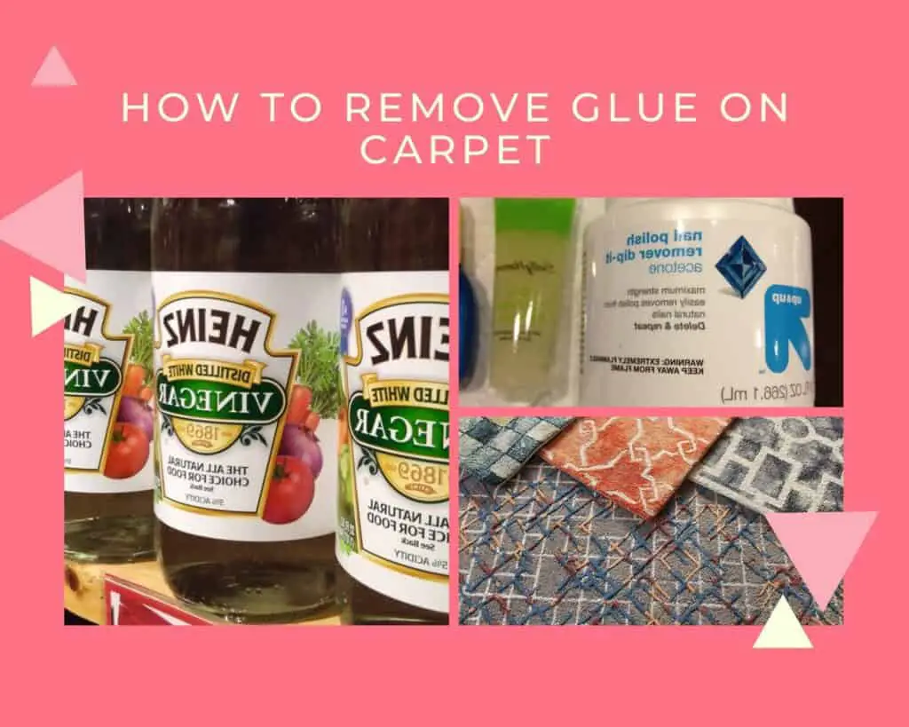 How To Remove Glue On Carpet?