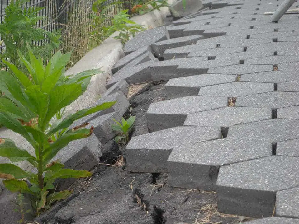 Shifting paving stones