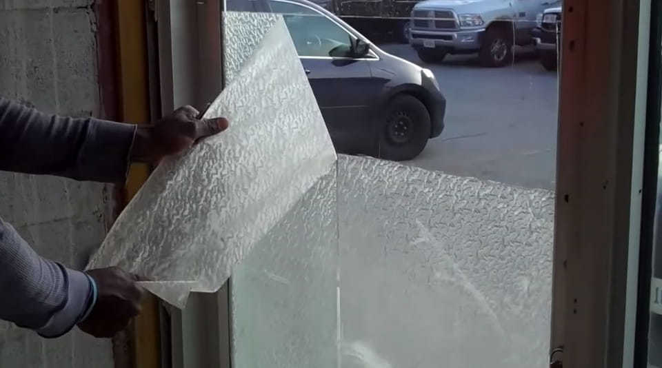 Get Window Film Off The Windows