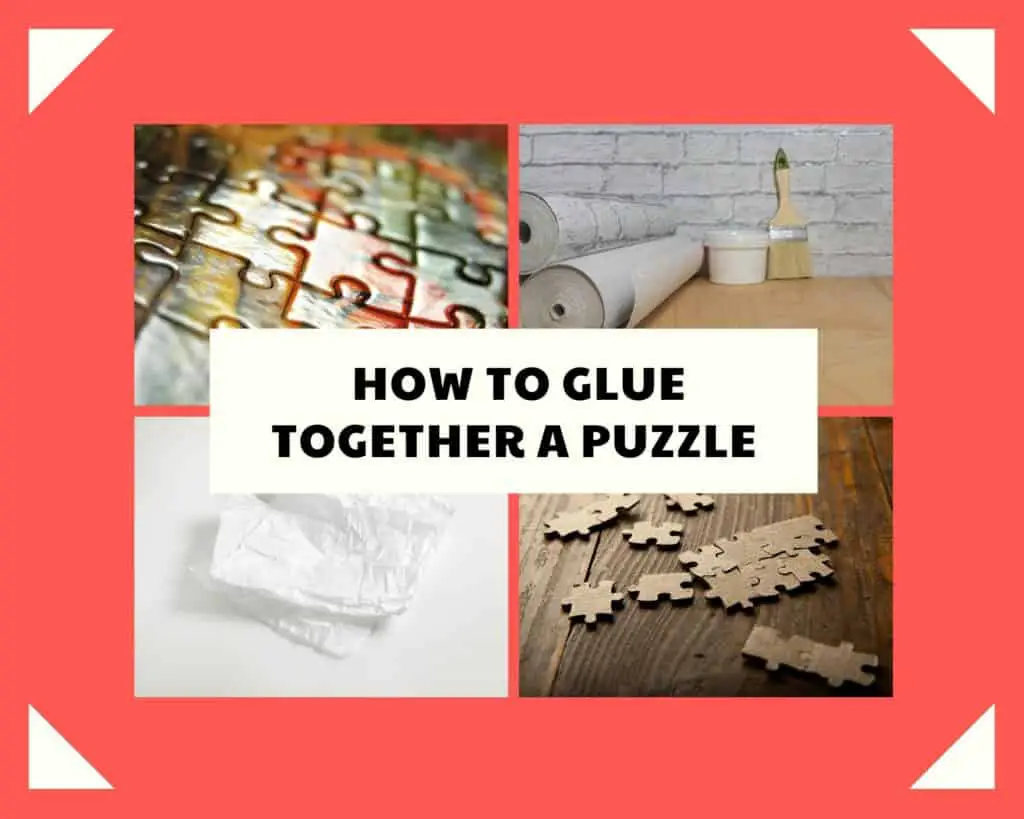 Tips On How To Glue Together A Puzzle For Framing