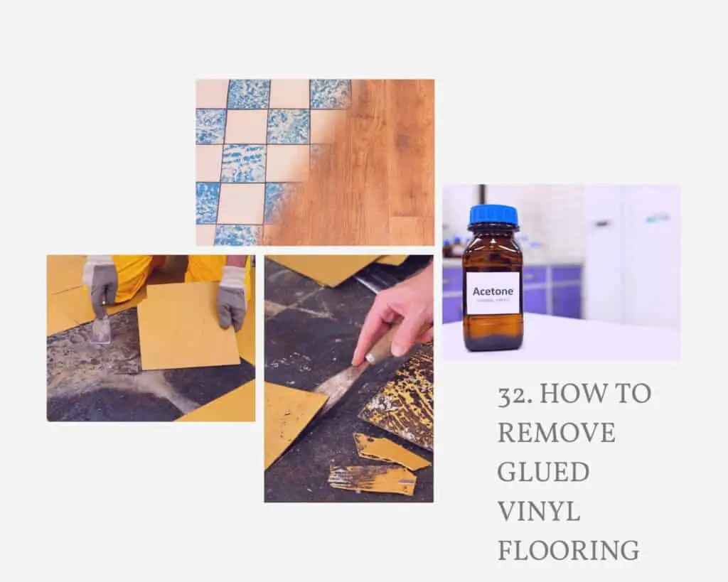 How To Remove Glued Vinyl Flooring