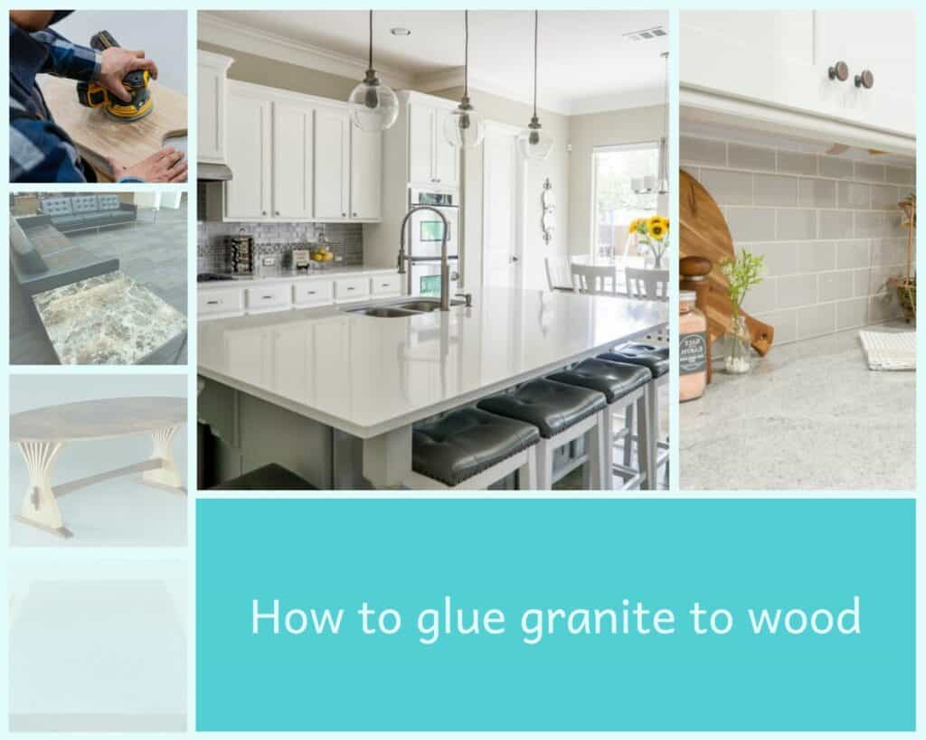  how to glue granite to wood