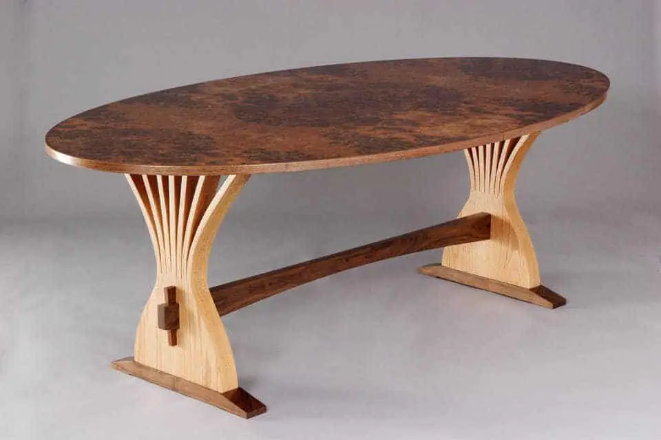 Inspect and estimate the wood’s table size