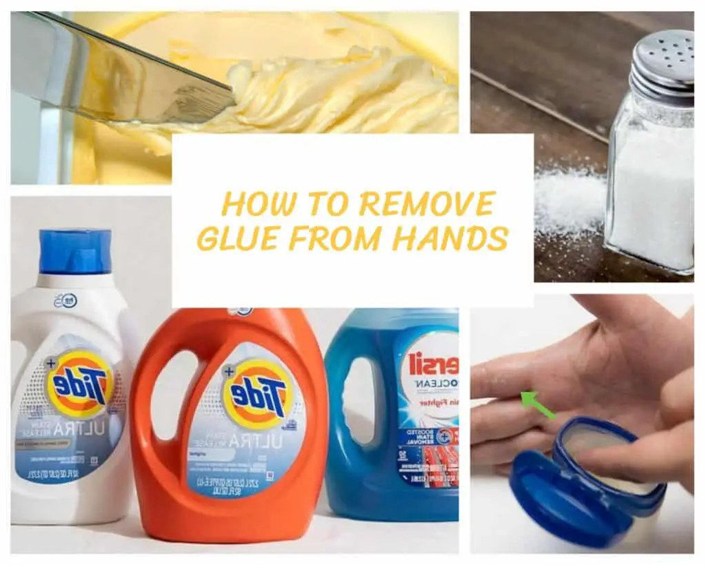 How To Remove Glue From Hands