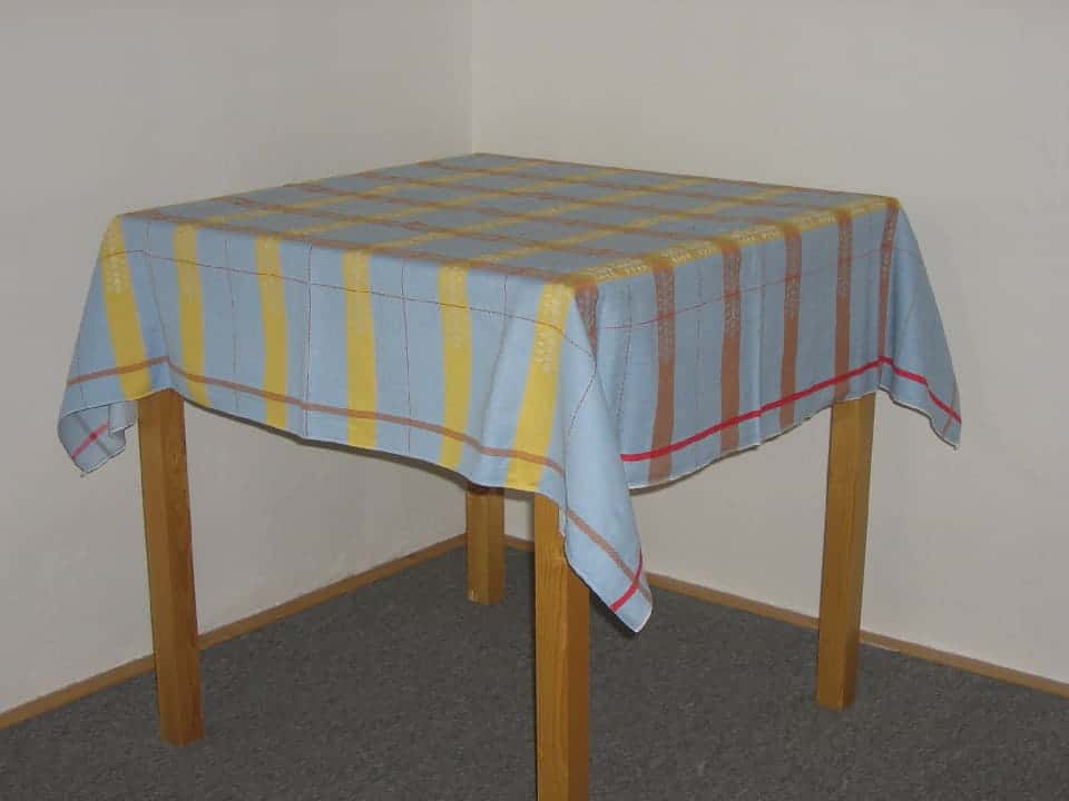 A tablecloth will help with ventilation.