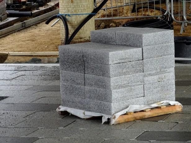 Paving stone blocks