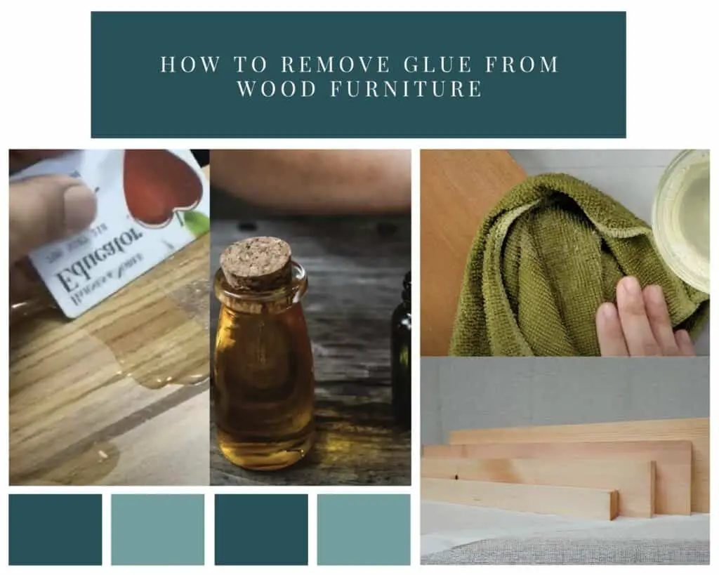 How To Remove Glue From Wood Furniture?