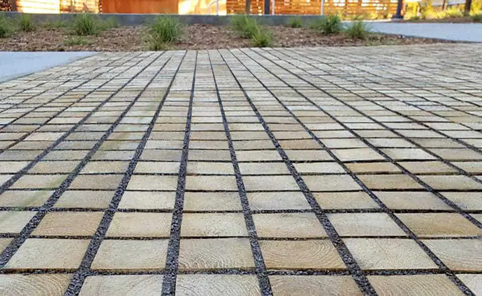 Paver patio