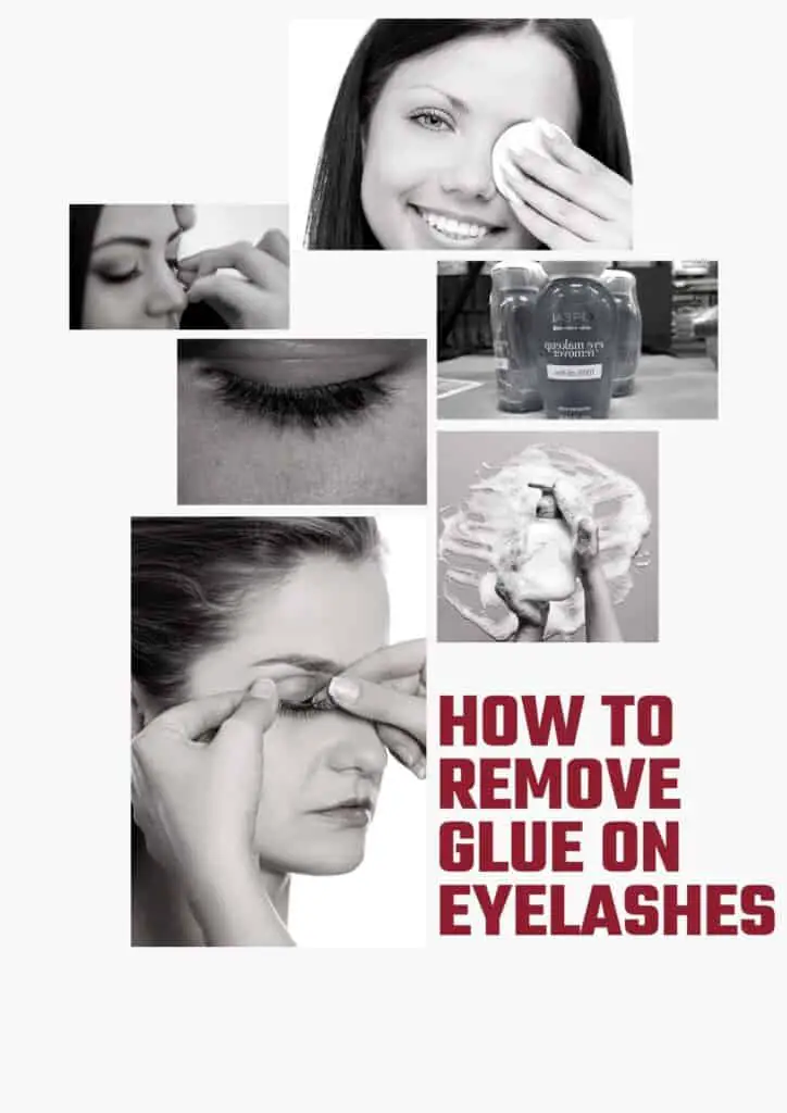 How To Remove Glue On Eyelashes?