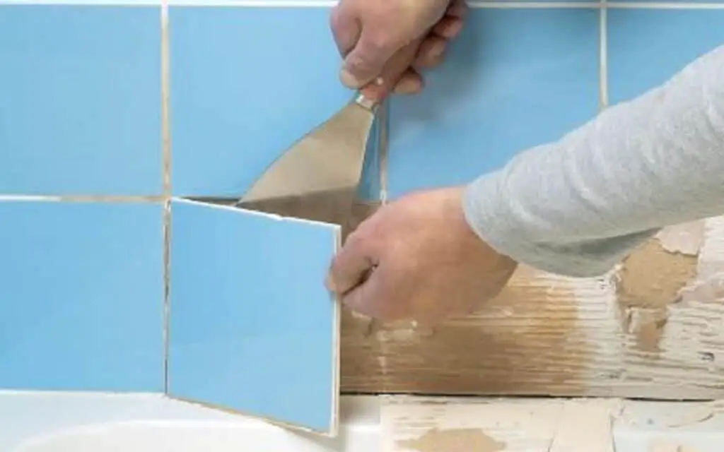 Remove Gorilla Glue from Tile